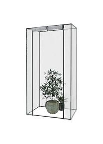 Arreditaly Serra Per Orto Giardino Terrazzo Balcone Senza Ripiani Struttura Metallo Telo Trasparente In PVC Con Porta Avvolgibile Apertura A Cerniera