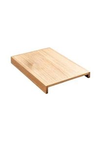 Bandeja de madera de roble natural KAWOLA MADELINE para reposabrazos de sofá