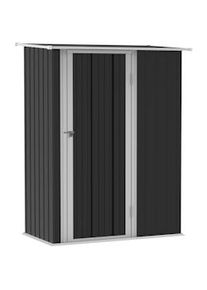Outsunny Abrigo de Jardim Outsunny 142x84x189cm Cinzento