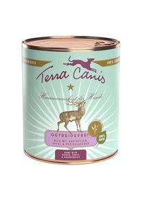 6x800g sans céréales gibier Terra Canis - Pâtée pour chien