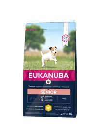 3x3kg eukanuba Caring Senior Small Breed poulet - Croquettes pour chien