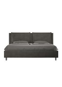 Letto Appia 170x210 rete e contenitore grigio