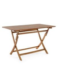 Bizzotto Tavolo rettangolare da esterno in legno 70X120 - SERENITY