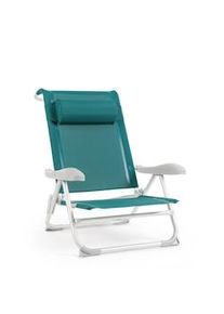 Bizzotto Spiaggina in alluminio con cuscino (6 Pezzi) - TROPICANA