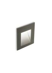 Ideal Lux Corpo Luce Incasso Alluminio Antracite Led 2W 3000K Luce Calda