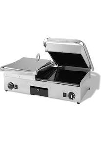 MilanToast - Placa vitrocerámica doble acanalada 220-240v 2.99kw
