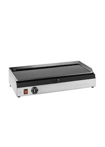 MilanToast - Plancha vitrocerámica doble lisa 59x28cm 220-240v 50/60hz 1,8kw