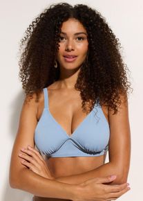 Reggiseno per bikini con fascia ampia, viola, Taglia 44, bonprix
