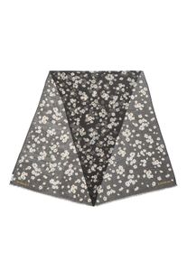 Coach Sciarpe - Daisy Cluster Printed Oblong nero