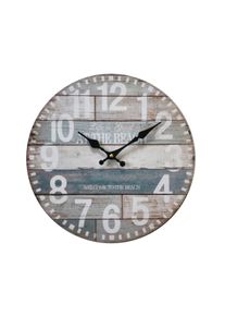 Rebecca Mobili Orologio da Decorazione Orologi Vintage Shabby 33,8x33,8x4
