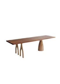 Tavolo da pranzo in legno massello tavolo lungo 2.4m