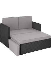 TecTake Divano lounge in rattan Corfù - 405081