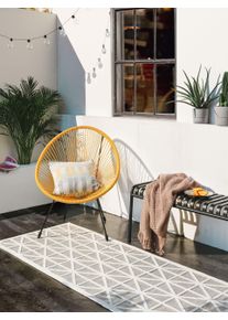 benuta Pop Sis&auml;- ja ulkomatonta Orion Harmaa 80x250 cm Geometrinen