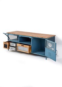 Mobile basso in stile industriale, Beige, Taglia 50x130 cm, bonprix