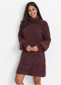 Abito in maglia di ciniglia, viola, Taglia 38/40 (XS), bonprix