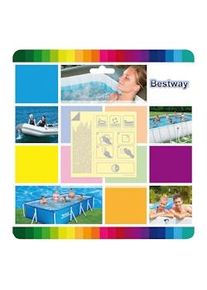 Bestway - Kit Parches Para Reparar Piscina Llena (Blister 10 Piezas)