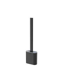 Spazzola per WC in Silicone TOJ con Supporto - Spazzola per Water Flessibile - Include Sistema di Appendere - Nero