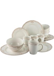 Creatable, Geschirrset, Romantic Vintage (16 Stück)