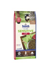 15kg bosch Sensitive, agneau & riz - Croquettes pour chien