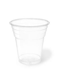 DOT Horeca Solutions 50 Bicchieri PET trasparenti monouso 200 ML tacca 0,16 usa e getta bicchiere acqua bevande birra cocktail drink