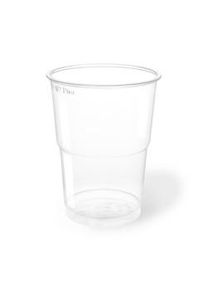 DOT Horeca Solutions 1000 Bicchieri PET trasparenti monouso 300 ML tacca 0,25 usa e getta bicchiere acqua bevande birra cocktail drink