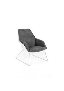 Stones Grace - Poltrona in polipropilene grigio scuro