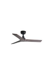 Faro Barcelona Ventilador de teto KLIM S preto/nogueira