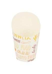 García de Pou Copos Para Batatas Fritas Aberto 'Parole' 9 Oz - 270 Ml 220 + 18Pe G/M2 Ø7X10,5 Cm Branco Cartolina (100 Unidades)