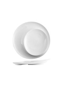 Piatto selection hotellerie in porcellana bianca cm 30,8x4,5h