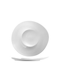 Piatto selection hotellerie in porcellana bianca cm 31,5x31x3,6h