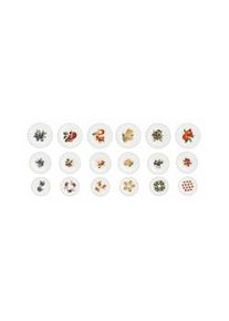Servizio tavola 18 pz le primizie fresh fruits bone china