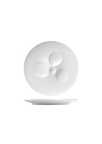 Piatto selection hotellerie in porcellana bianca cm 30,8x3h