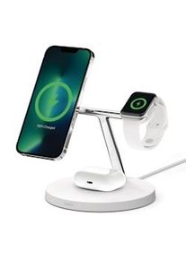 Belkin WIZ017vfWH Auriculares, Smartphone, Smartwatch Blanco AC Carga Inalámbrica Carga Rápida Interior