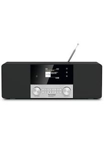 Technisat DigitRadio 4 C Personal Digital Negro, Plata