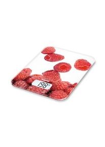 Beurer Balanza Cocina Digital Frambuesa