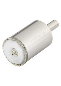 Wolfcraft Corona de perforación de diamante "Ceramic" con broca centradora y vástago 5926000