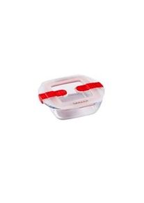 pyrex Recipiente Hermético Cuadrado 15X12X4Cm-0,35L Cook&Heat