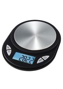 Xavax Jewel Negro Encimera Ovalado Báscula electrónica de cocina