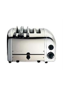 Torradeira 2x2 Combi Dualit em aço inoxidável.