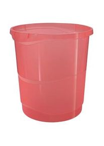 ESSELTE Papelera Colour'Breeze, coral. Pack de 12
