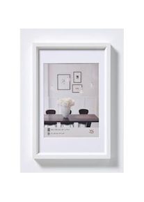 walther + design Moldura plástica Steel Style 20x30 cm BRANCO