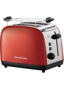 Russell Hobbs Torradeira Colours Plus+ 2S Vermelho Chama 26554-56