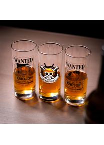 One Piece - Wanted Luffy et Zoro Set de Verres