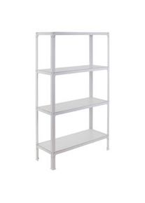 Simonrack Estanteria sin tornillos para casa Simonhome click wood plus 4/300 blanco/blanco