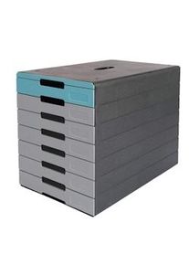 Módulo Archivador Durable Idealbox Pro 7 cajones Azul