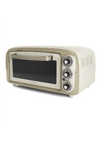 Ariete horno vintage beige acero inox 18l grill 979/03
