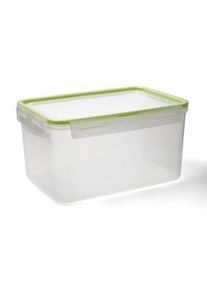 Quid Greenery - Recipiente Rectangular Hermético Plástico15X21X20Cm, 4,7L