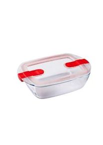 pyrex Recipiente Hermético Rectangular 24X15,5X7Cm-1,1L Cook&Heat