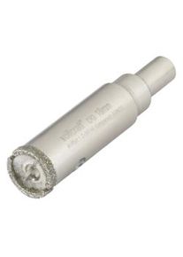 Wolfcraft Corona de perforación de diamante "Ceramic" con broca centradora y vástago 5920000