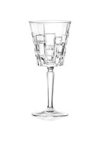 RCR Juego de 6 Copas de Agua Etna de Cristal Transparente 28cl